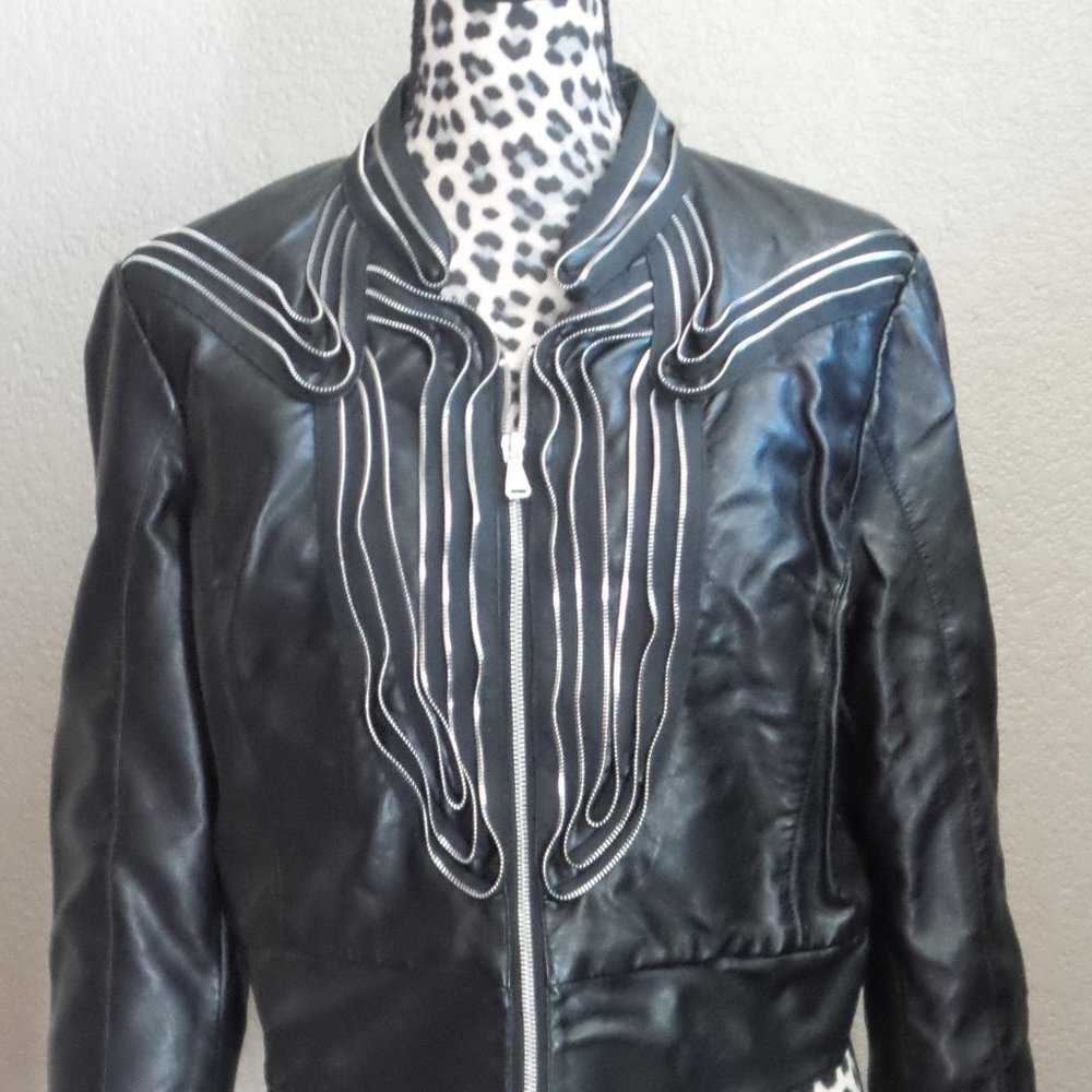 Baby Phat Vegan Leather Jacket